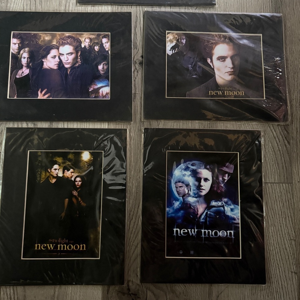 Twilight New Moon Limited Edition Matted Prints Bundle (Set of 5) – New - Picture 6 of 7